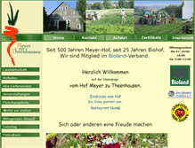 Tablet Screenshot of meyerzutheenhausen.de